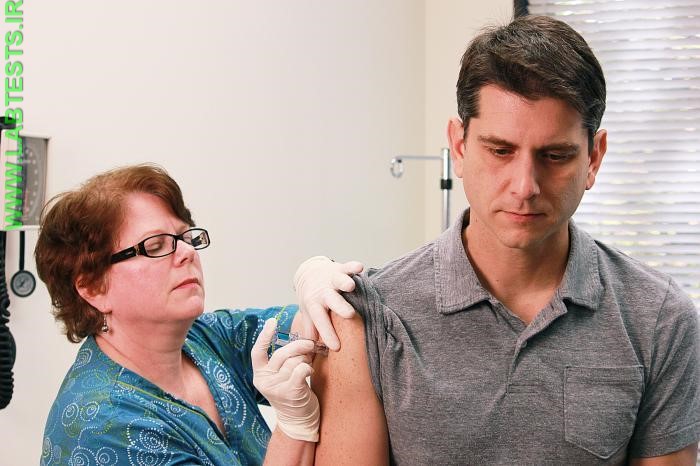 Photo of getting a flu shot