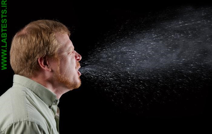 Man sneezing